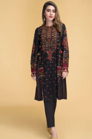 KS-770 Lawn Unstitched Embroidered 2pc Suit